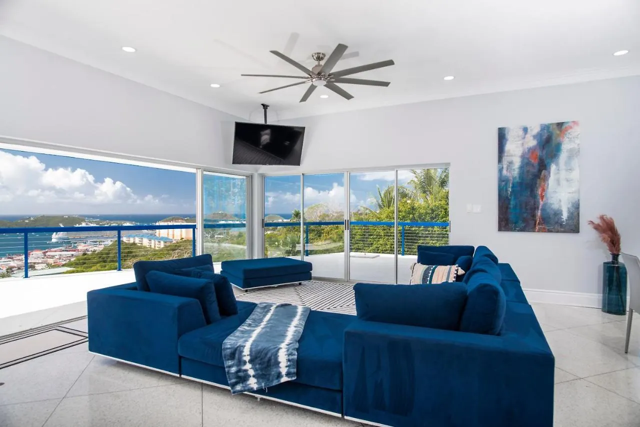 Luxury Villa, Pool, Ocean View, 3 Separate Villas One Property, 5 Bedrooms Nazareth Amerikan Virgin Adaları
